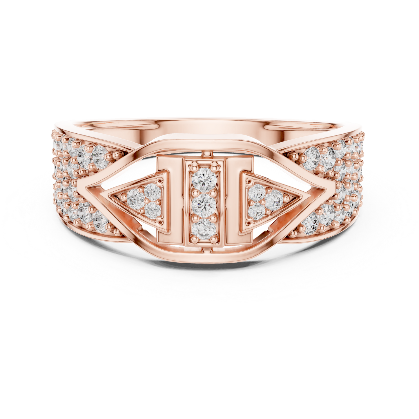 Pave Diamond Band Ring