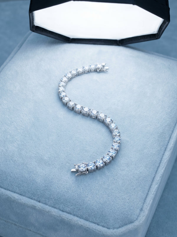 18KT Rose Gold Diamond Bracelet