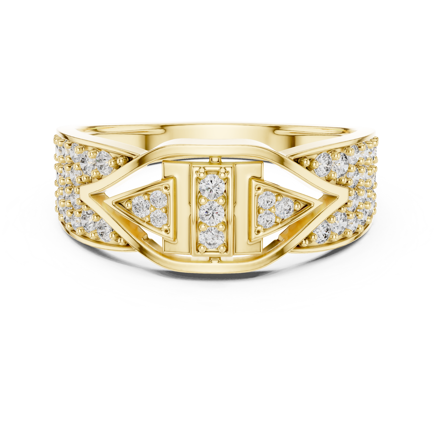 Pave Diamond Band Ring