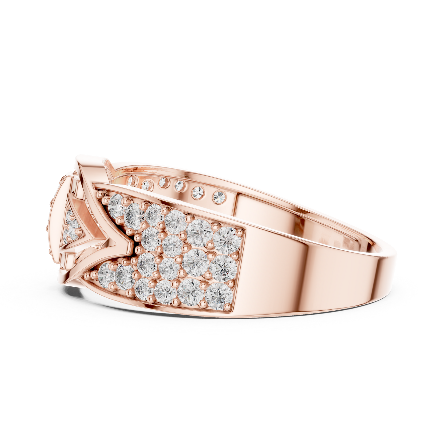 Pave Diamond Band Ring