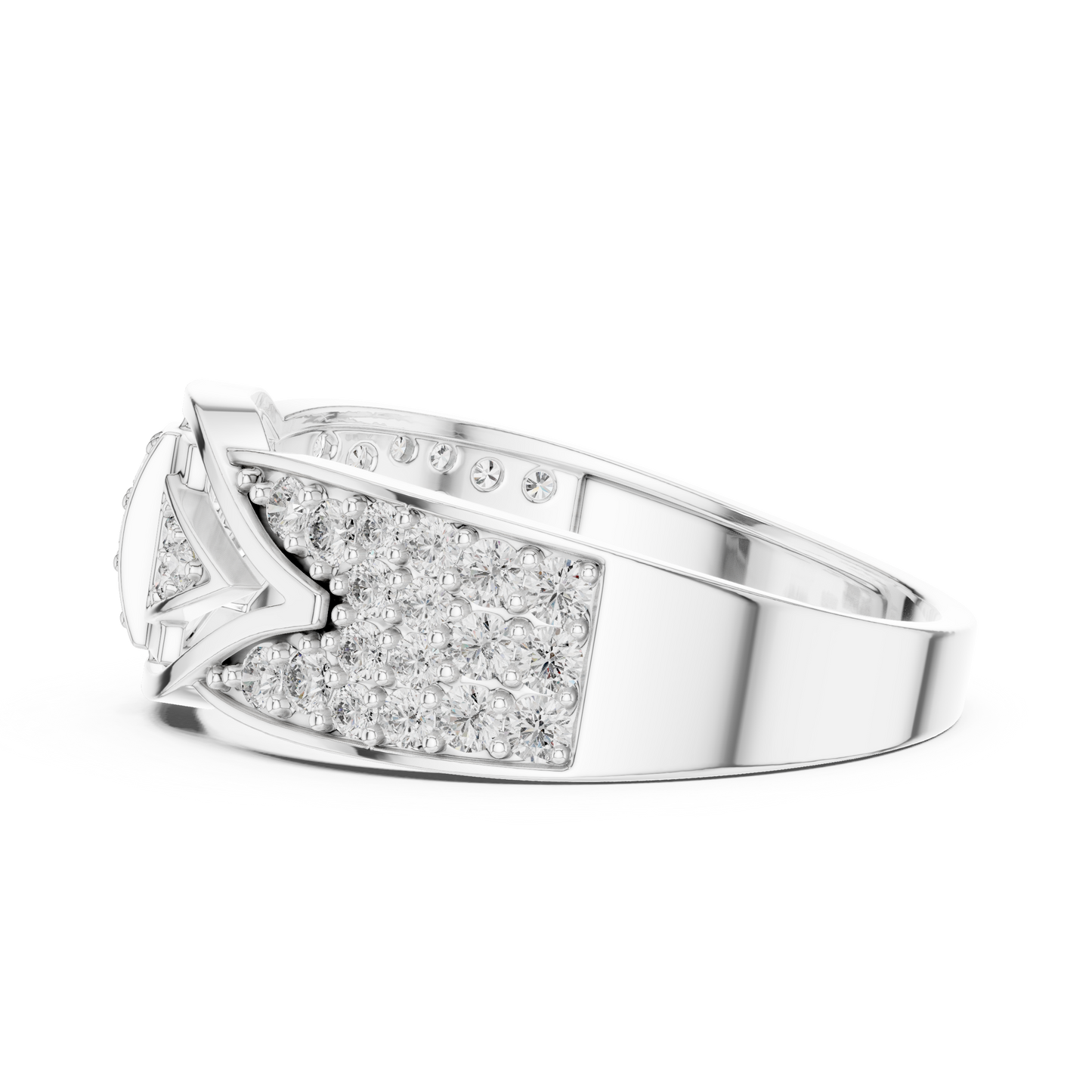 Pave Diamond Band Ring