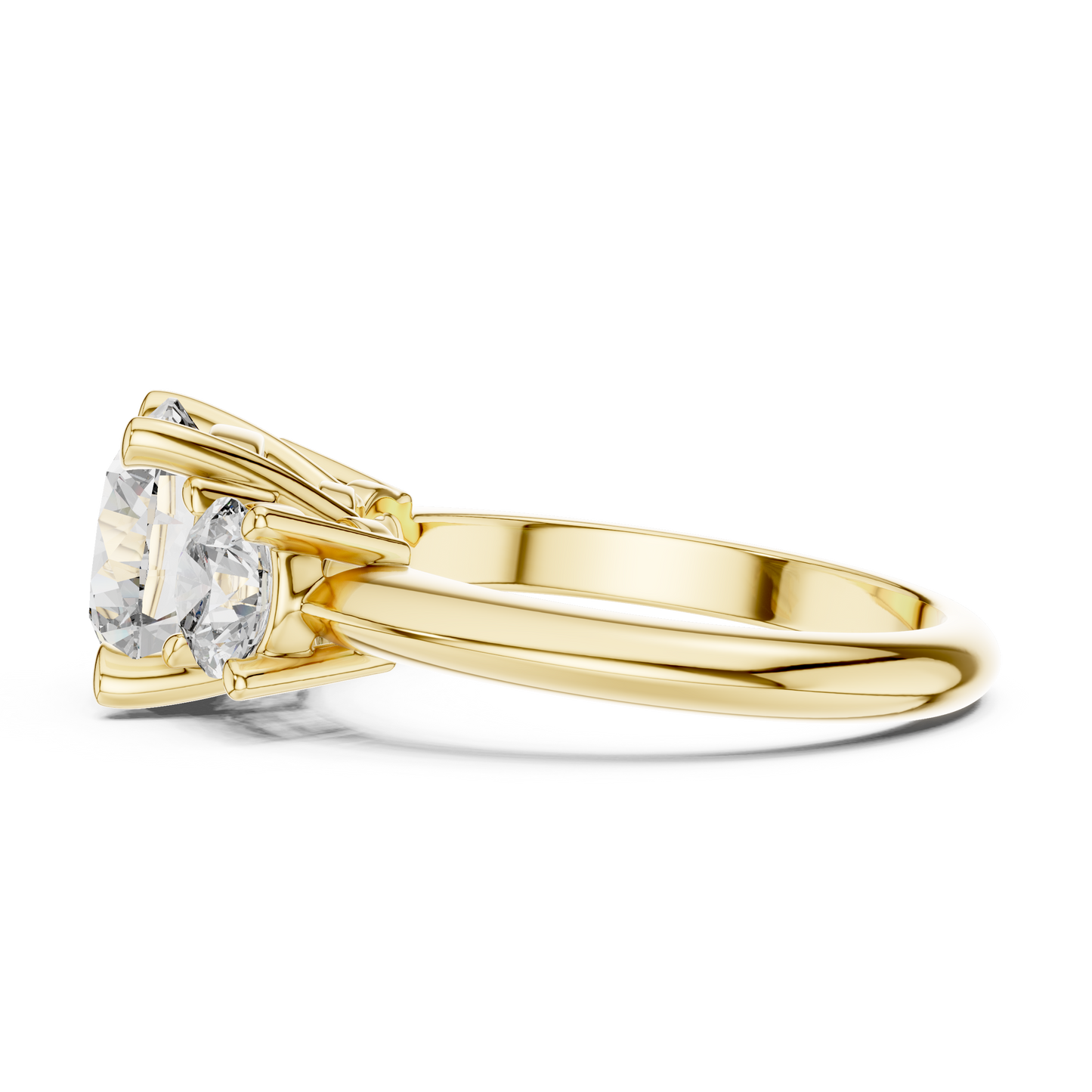 Ledis Three-Stone Diamond Ring