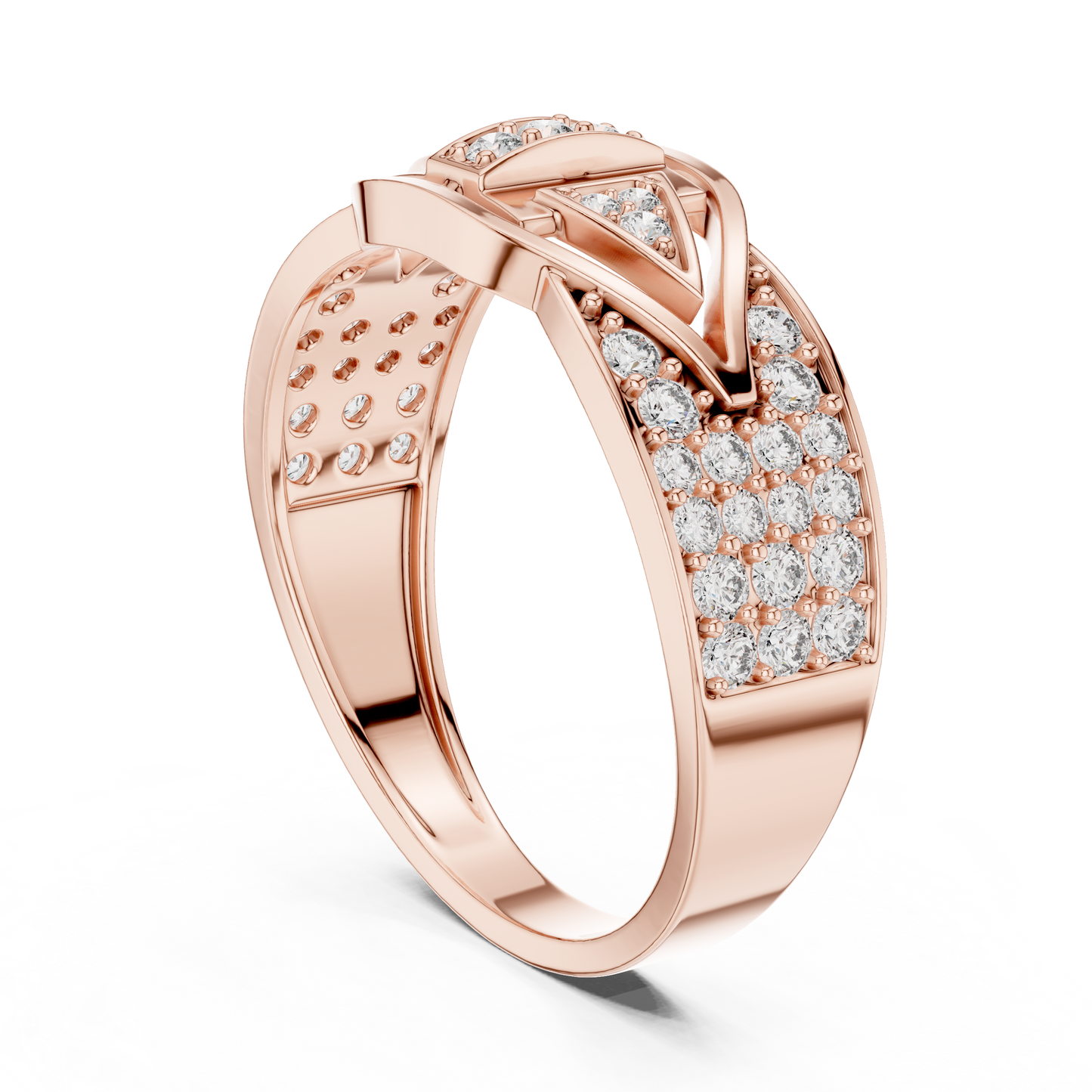 Pave Diamond Band Ring